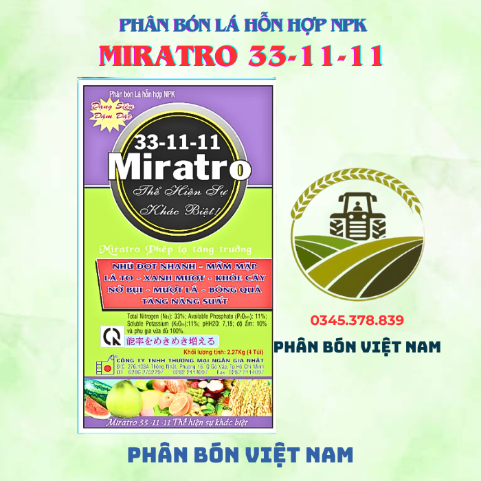 MIRATRO 33-11-11 MIRATRO 33-11-11
